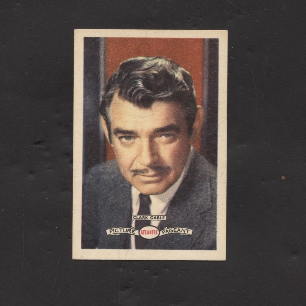 Vintage 1958 Atlantic Picture Pagent Clark Gable